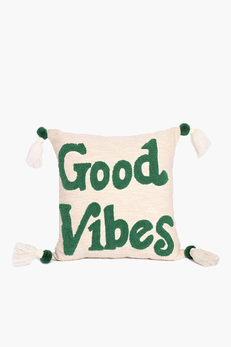 Good Vibes Decorative Cushion Cover