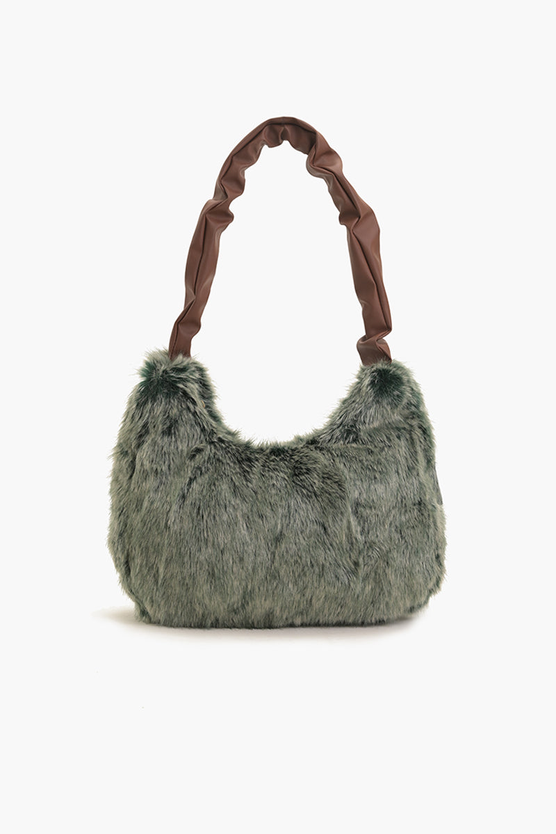 Frosted Fuchia Hobo Bag