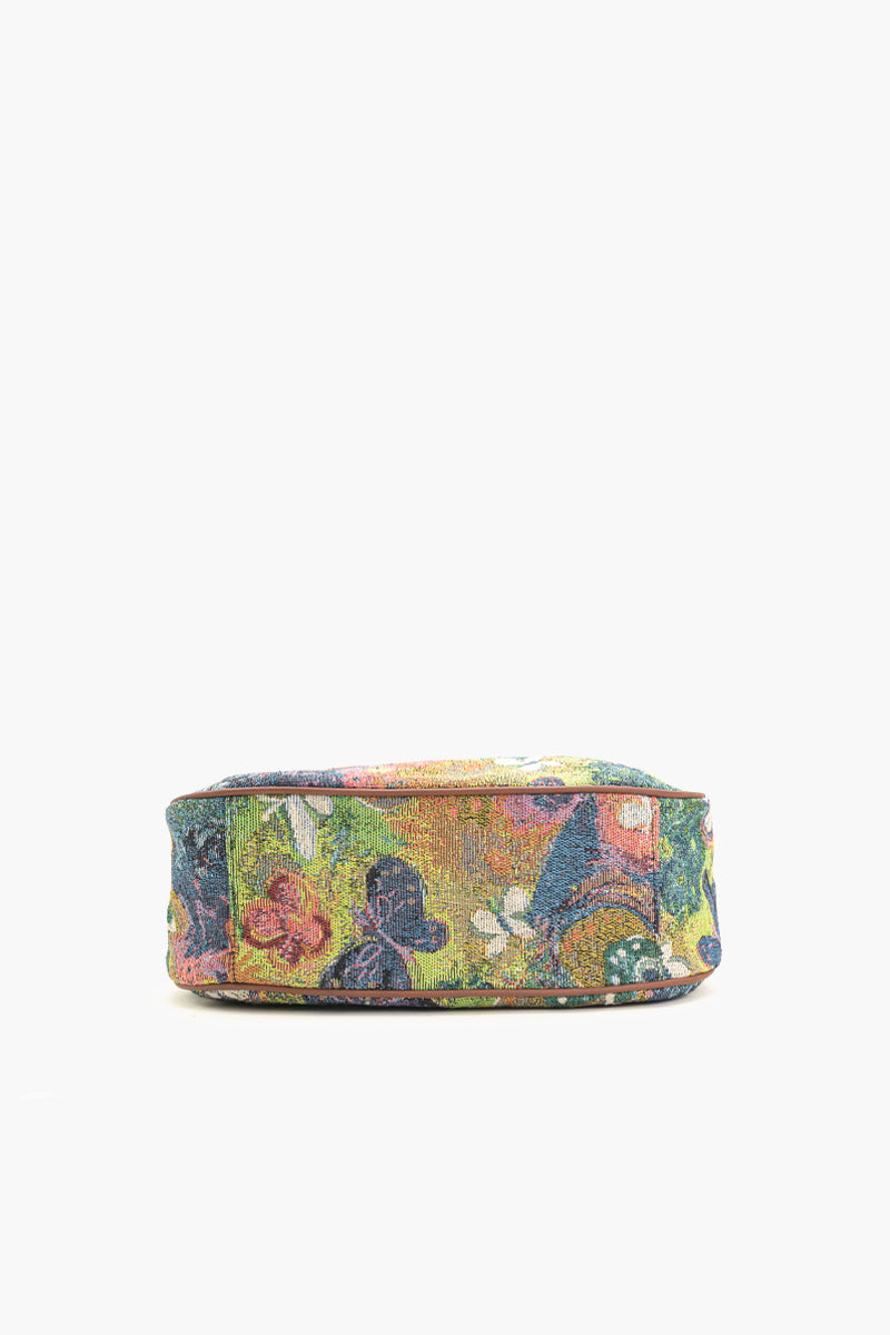 Floral Tapestry Shoulder Bag - Multi