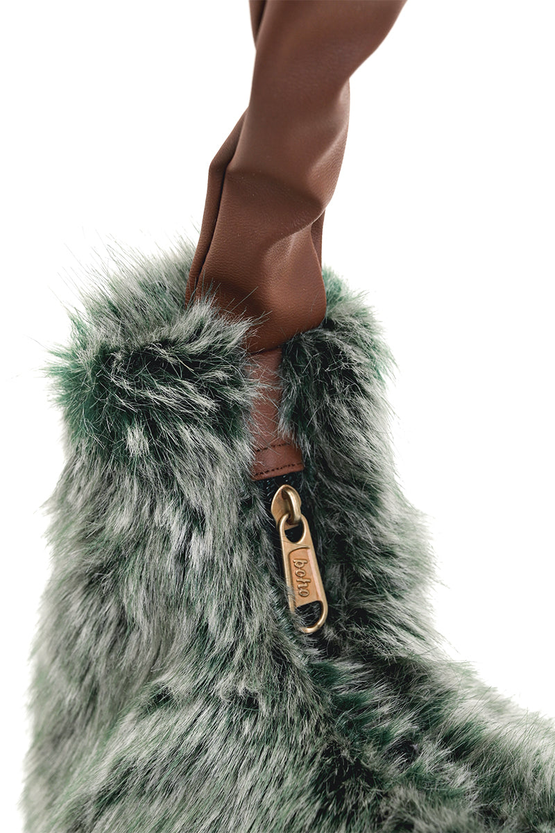 Frosted Forest Hobo Bag