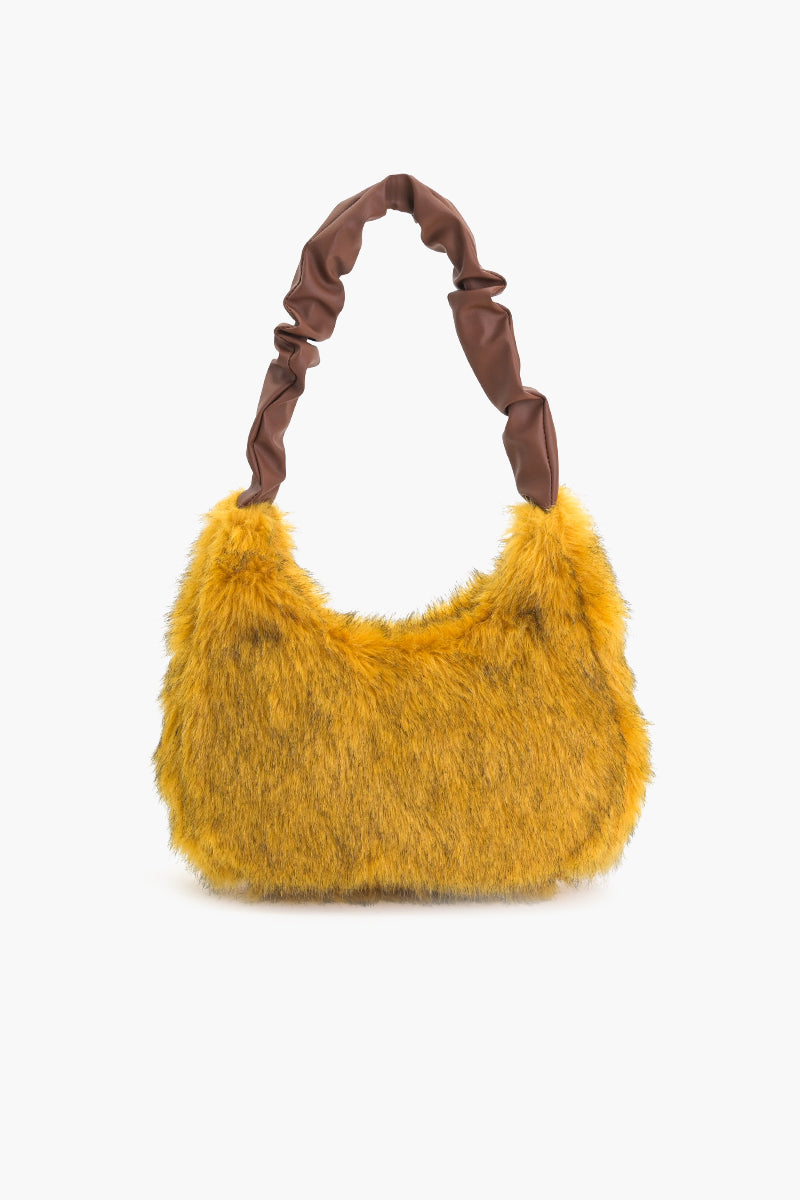 Frosted Fuchia Hobo Bag