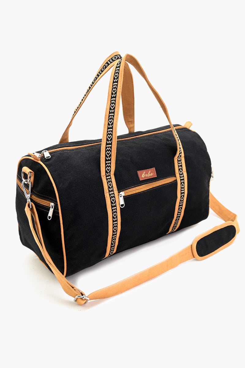 The Wanderer Travel Bag - Black