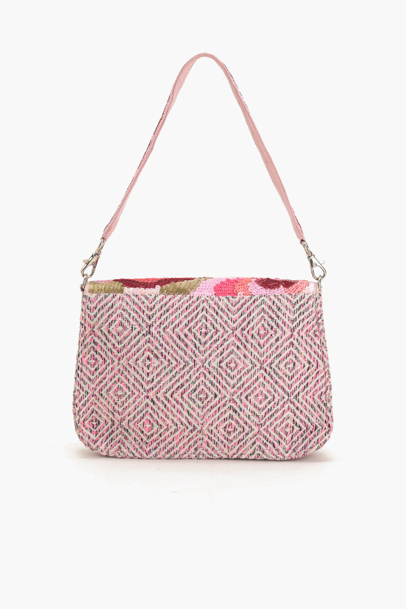 Rosy Sparkle Shoulder Bag