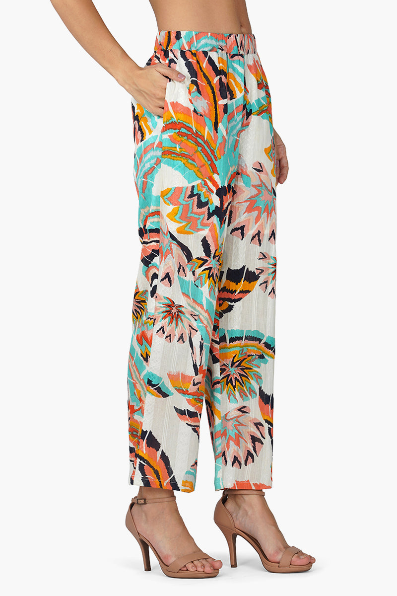 Hatch Floral Print Co-ord Set