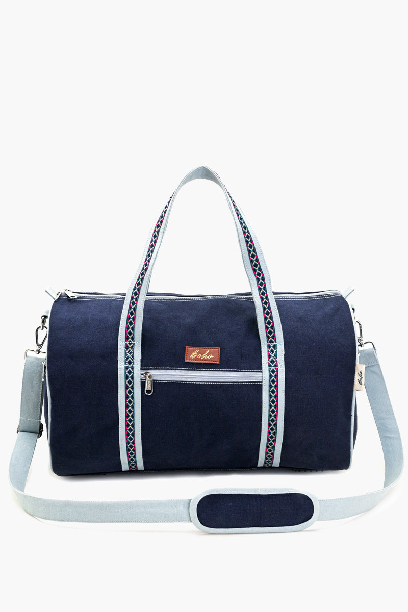 The Wanderer Travel Bag - Navy Blue