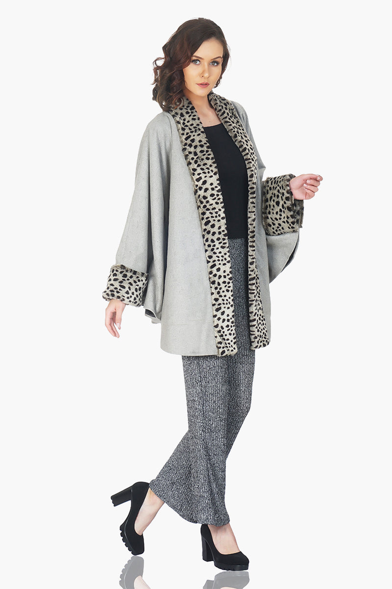 Leopard Fur Kaftan