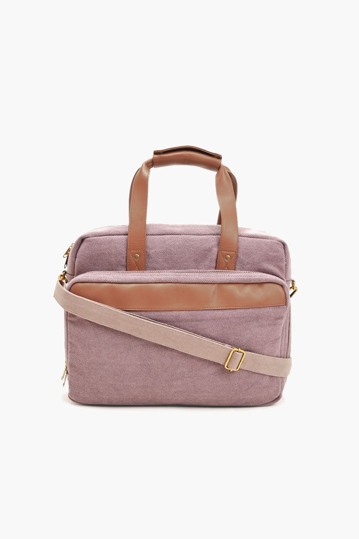 The Commuter Laptop Bag - Onion Pink