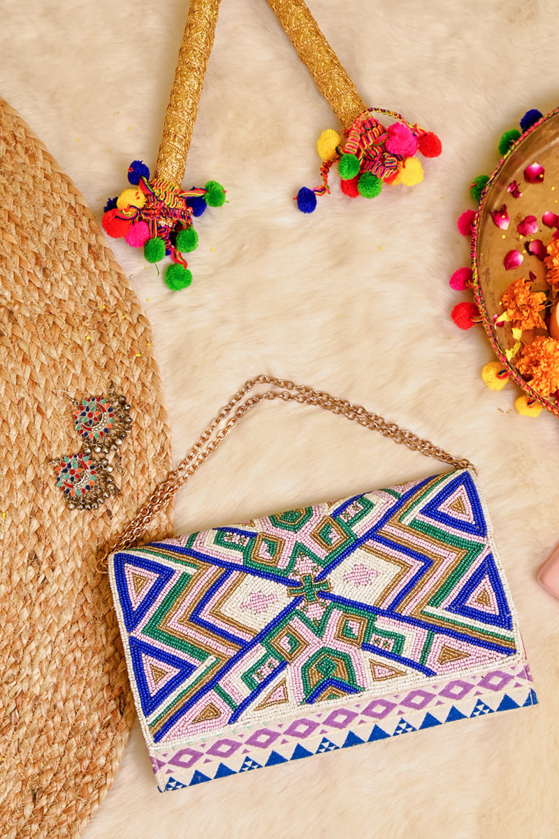 Beaded Boho Navratri Sling