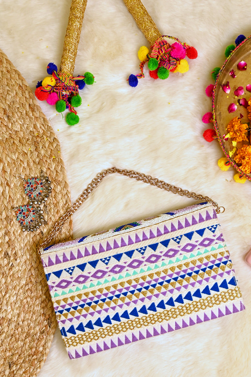 Beaded Boho Navratri Sling