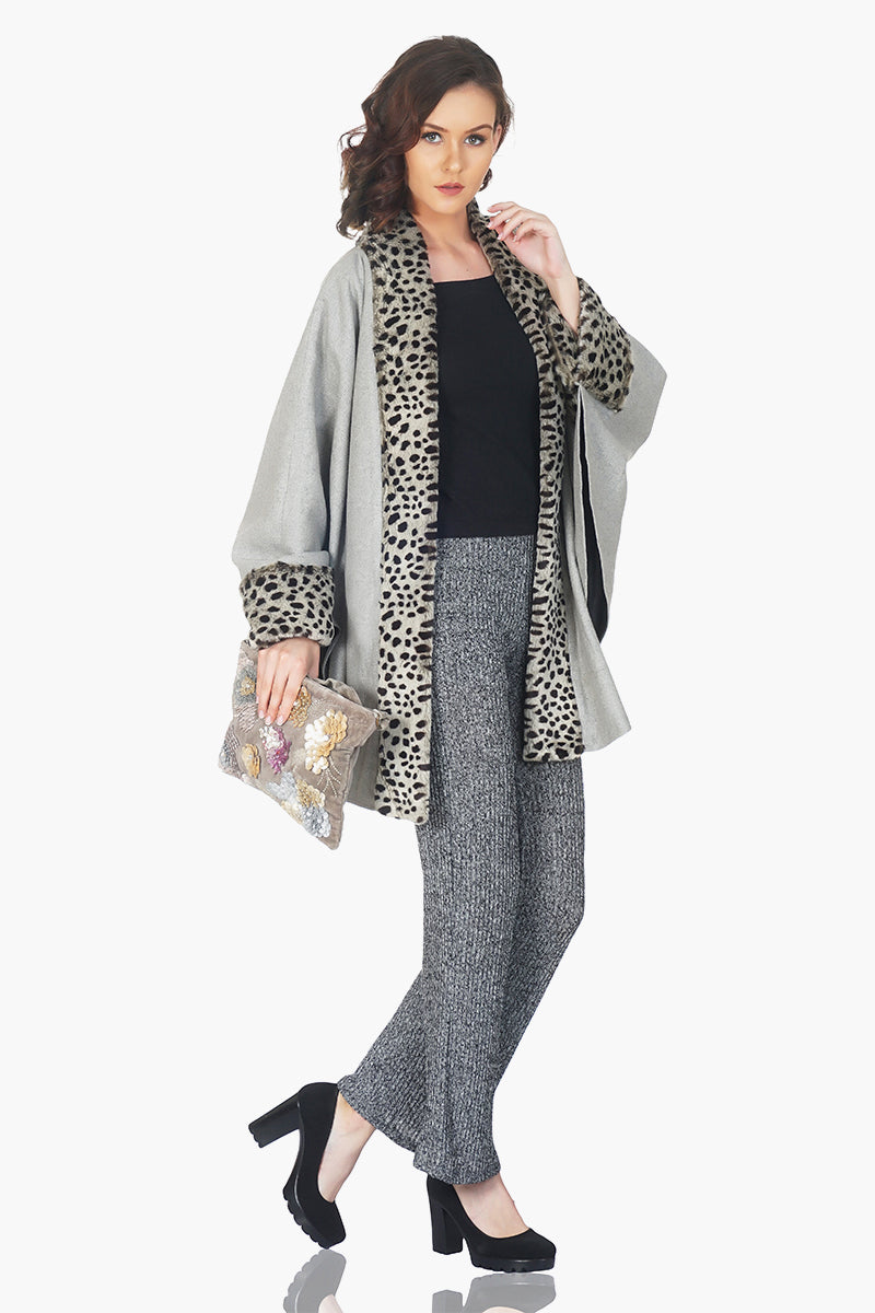 Leopard Fur Kaftan