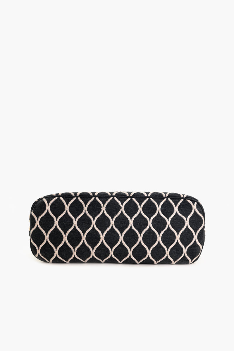 Geometric Jaal Weekender  - Black