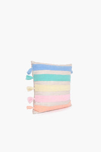 Whimsical Pastel Rainbow Cushion Cover