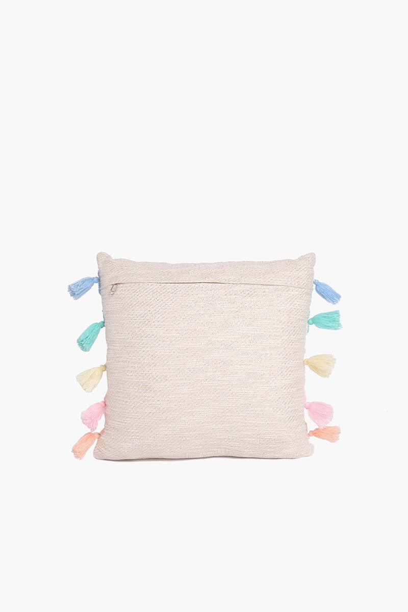 Whimsical Pastel Rainbow Cushion Cover