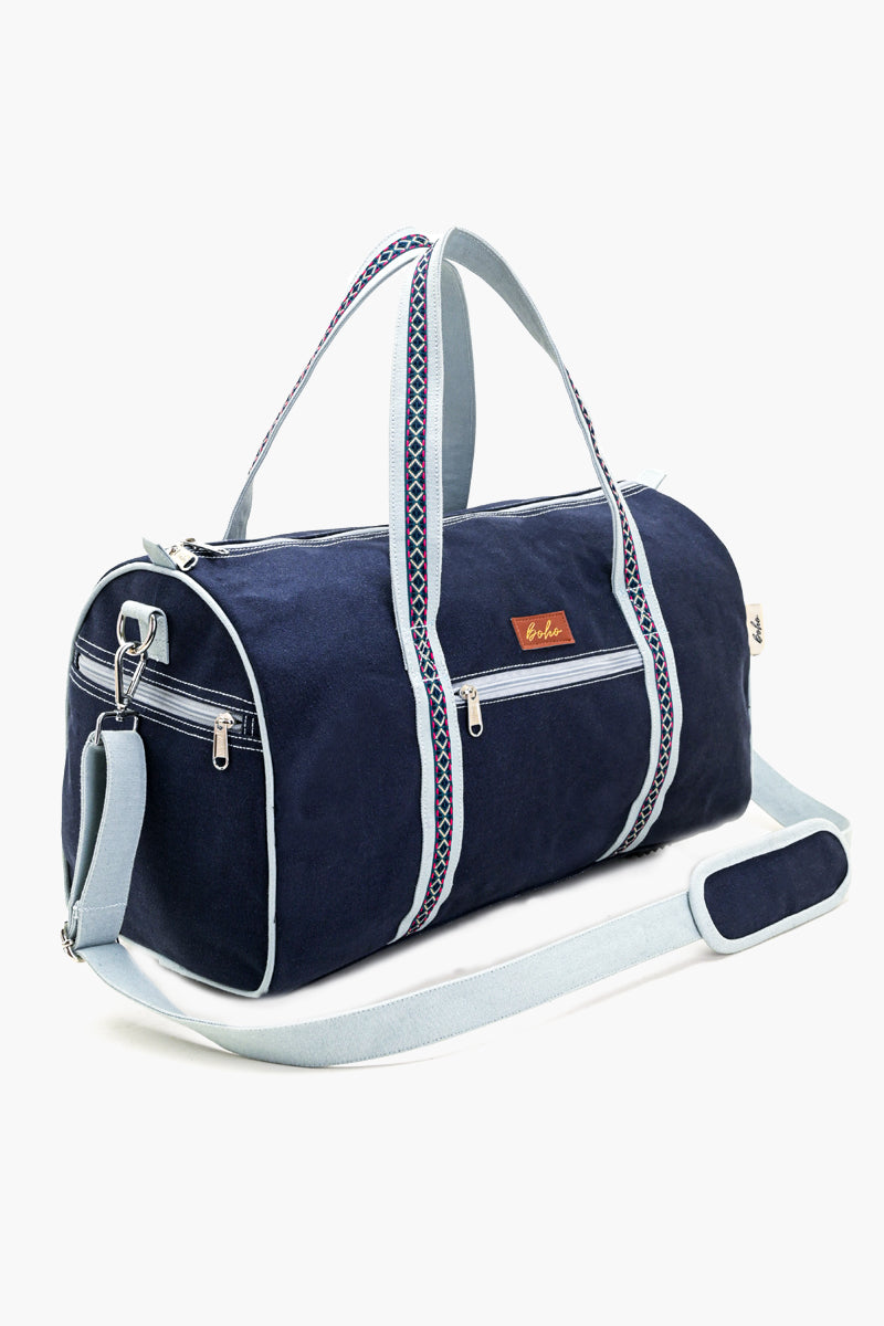 The Wanderer Travel Bag - Navy Blue