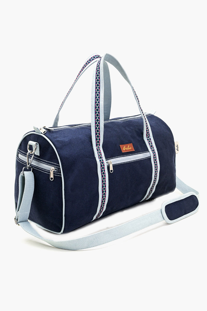 The Wanderer Travel Bag - Navy Blue