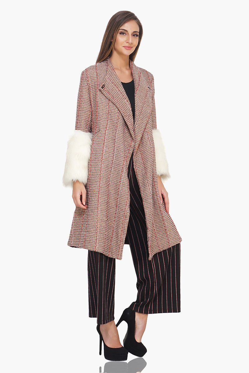 Blush Frost Overcoat