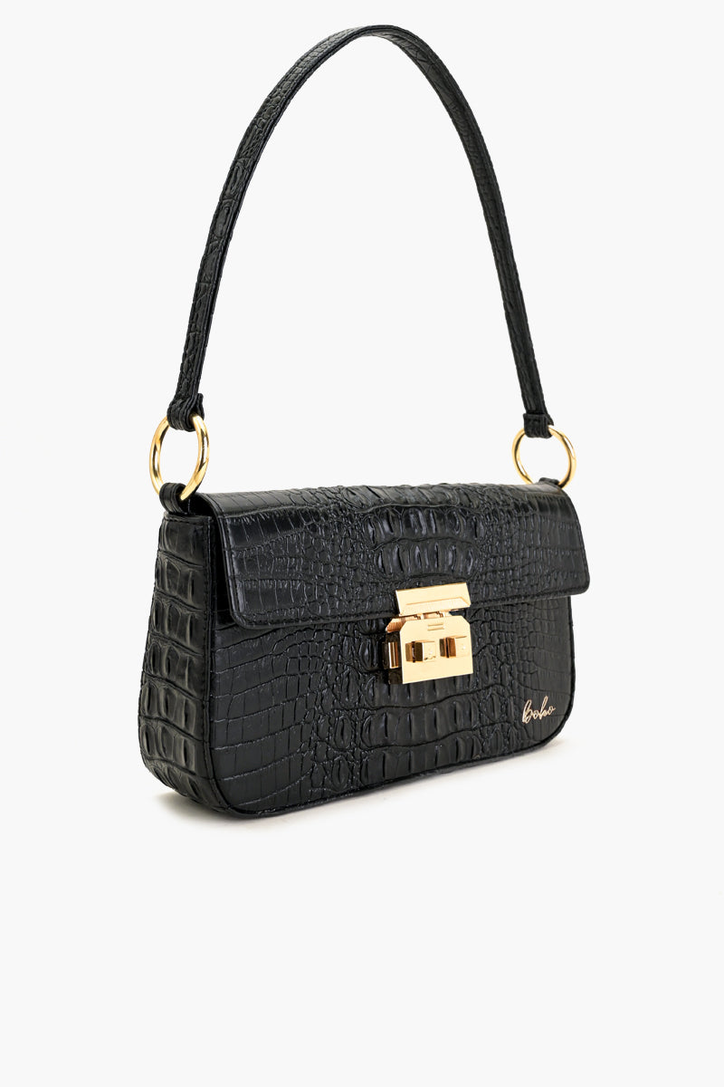 Croc Chic Shoulder Bag