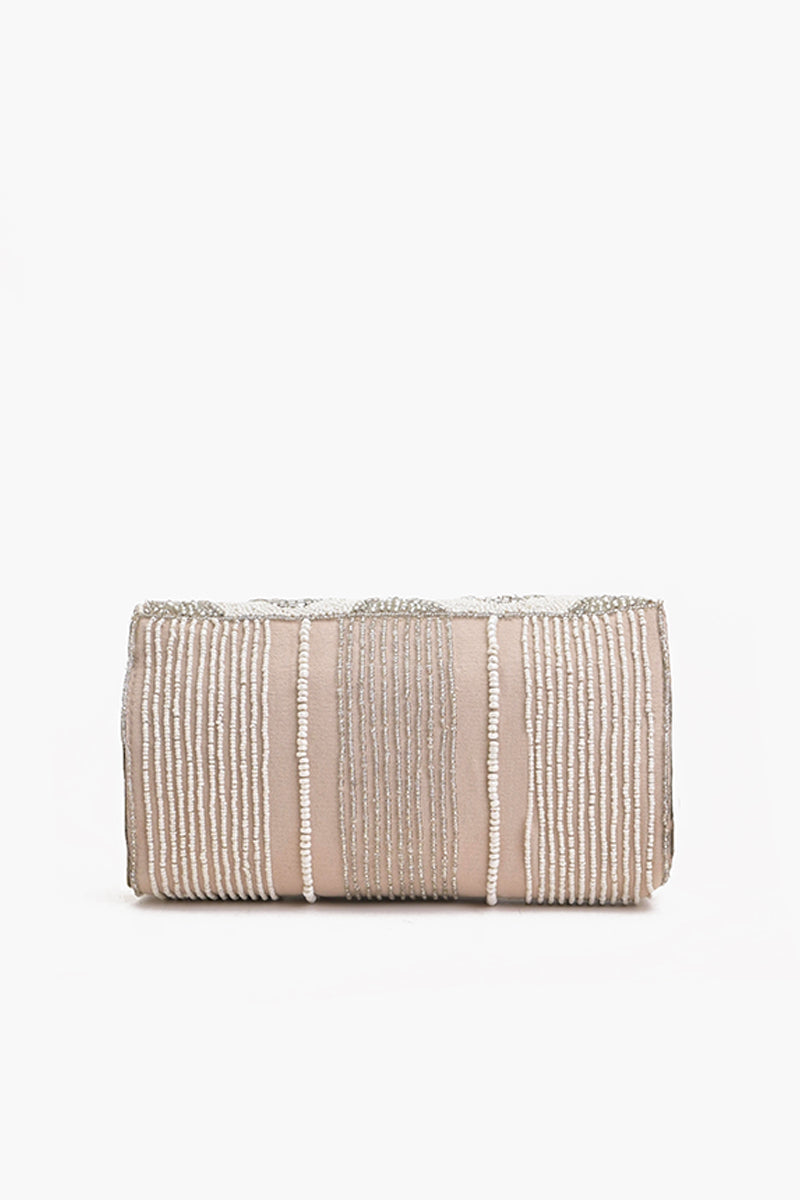 Silver Shimmer Diva Clutch