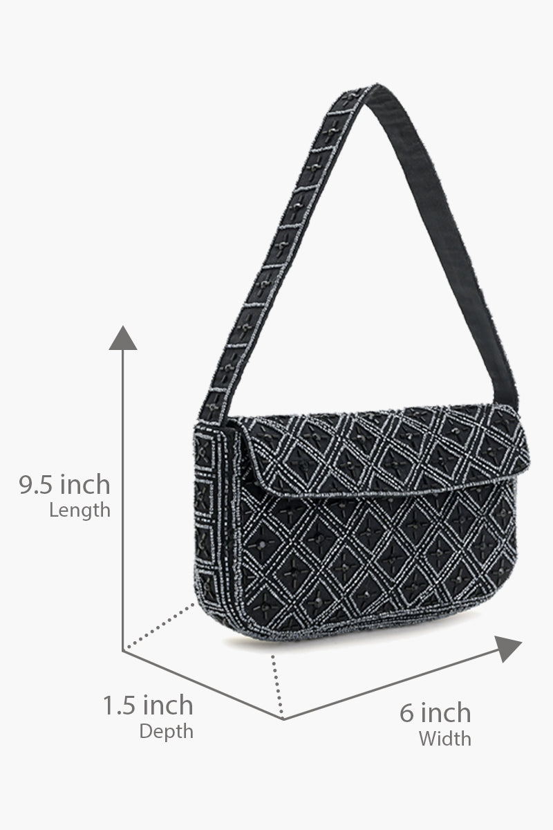 Midnight Shimmer Handbag