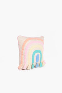 Whimsical Rainbow Cushion Cover