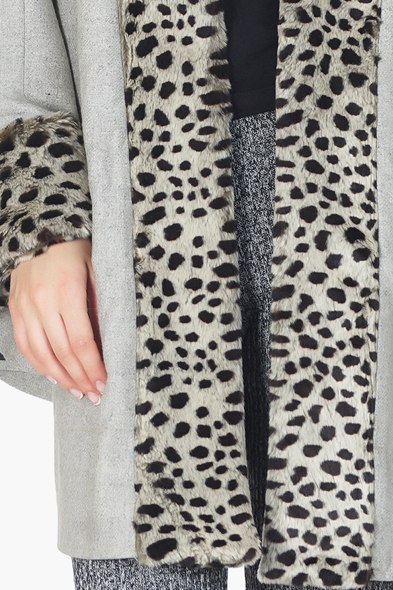 Leopard Fur Kaftan