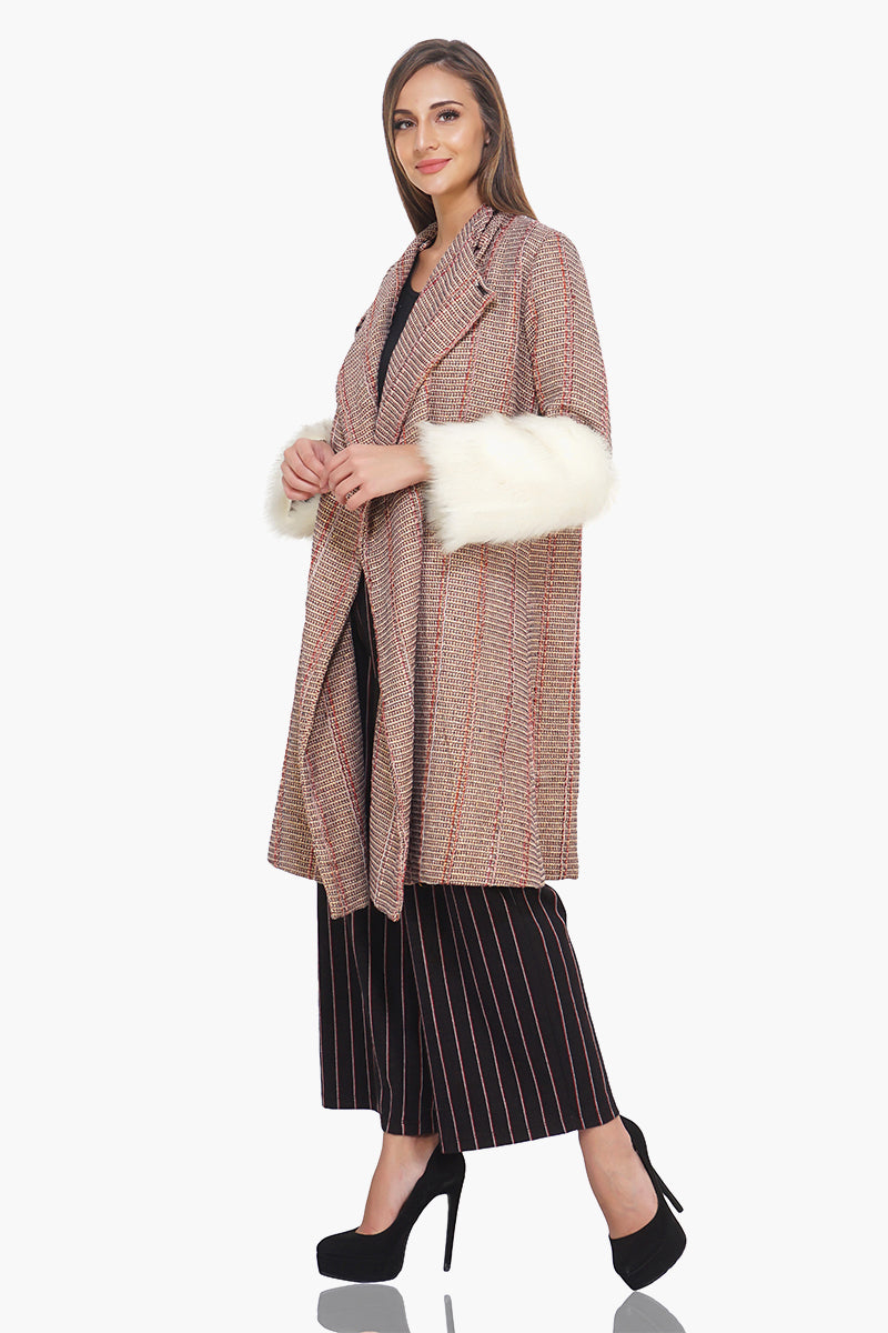 Blush Frost Overcoat