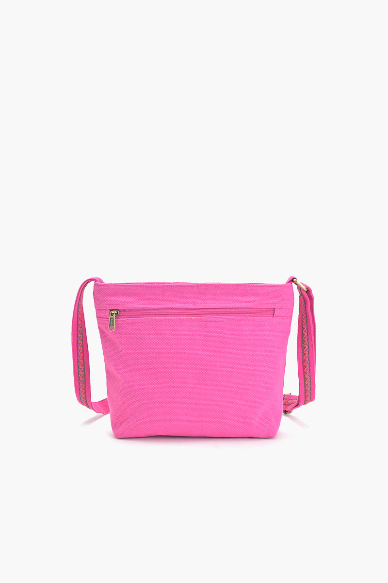 Rose Chic Embellished Messenger Bag