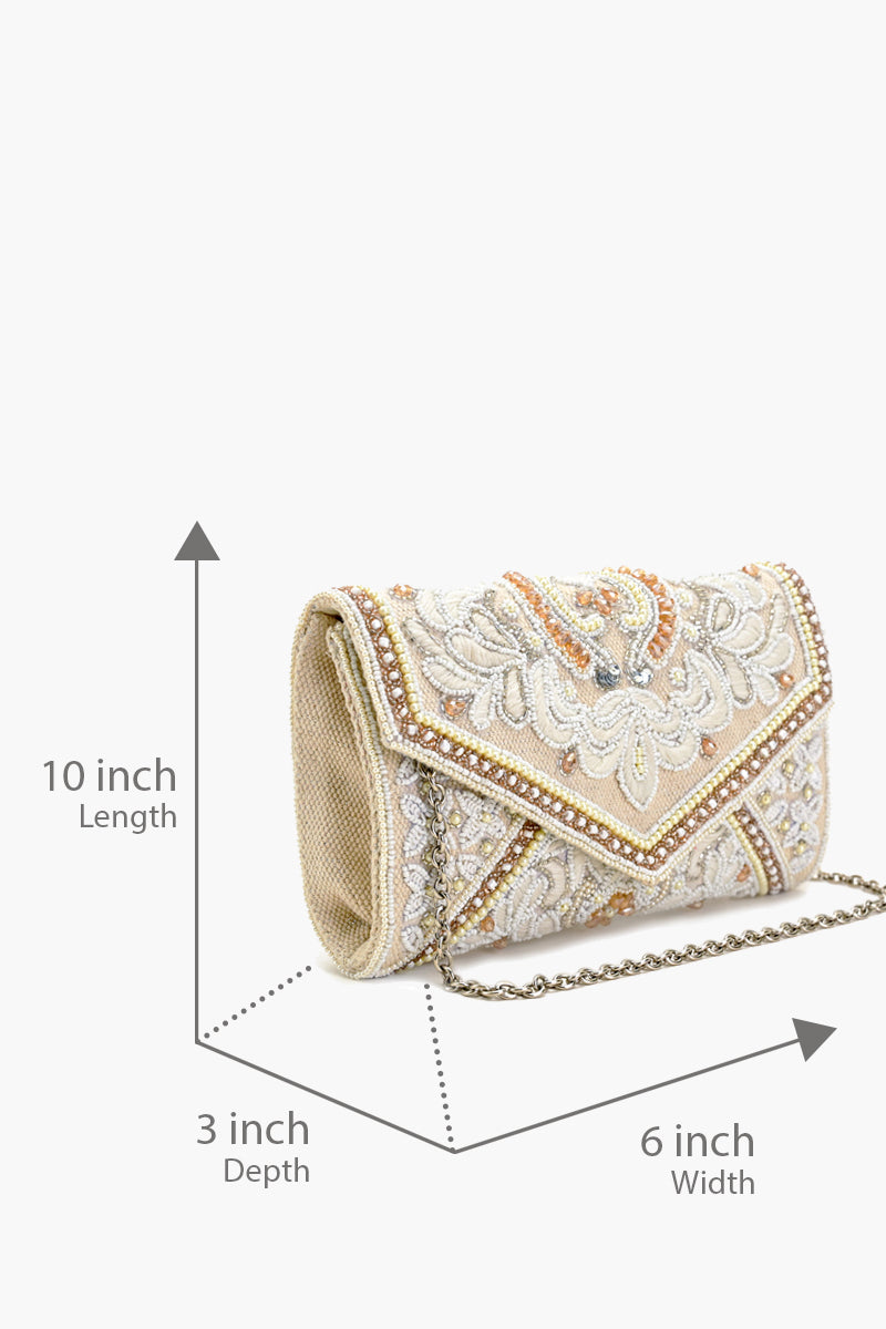 Enchanting Elegance  Envelope Clutch