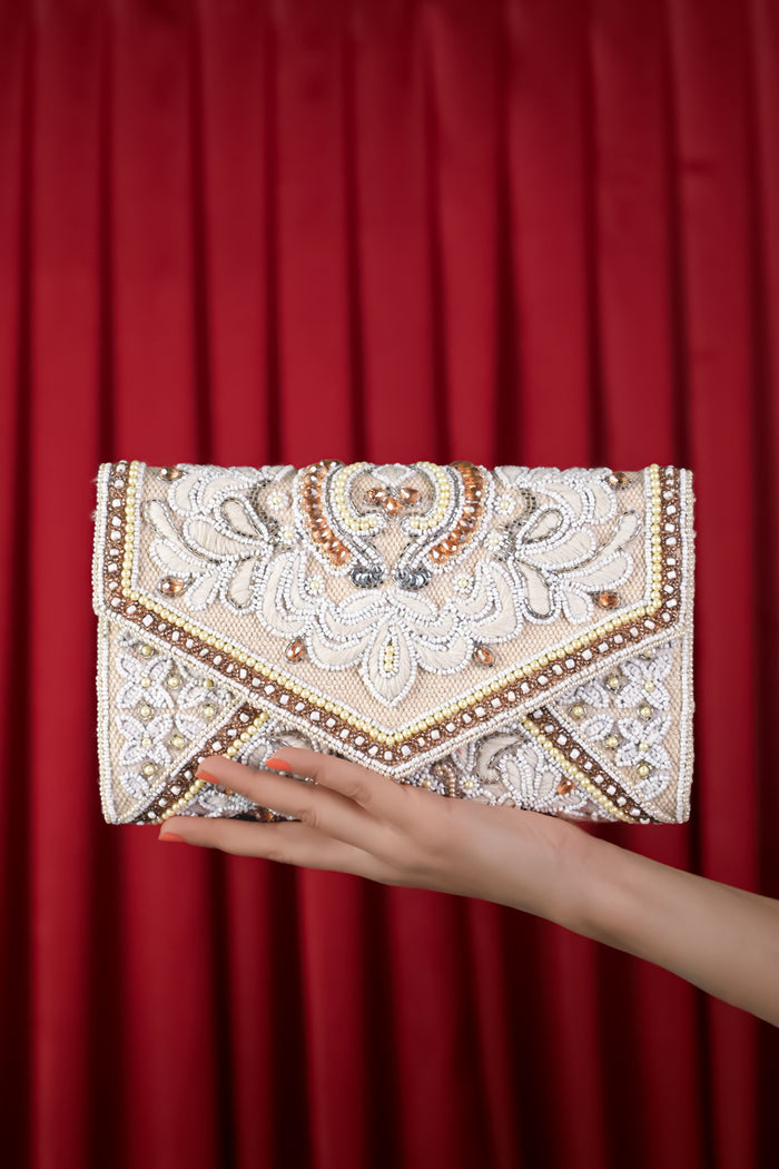 Enchanting Elegance  Envelope Clutch