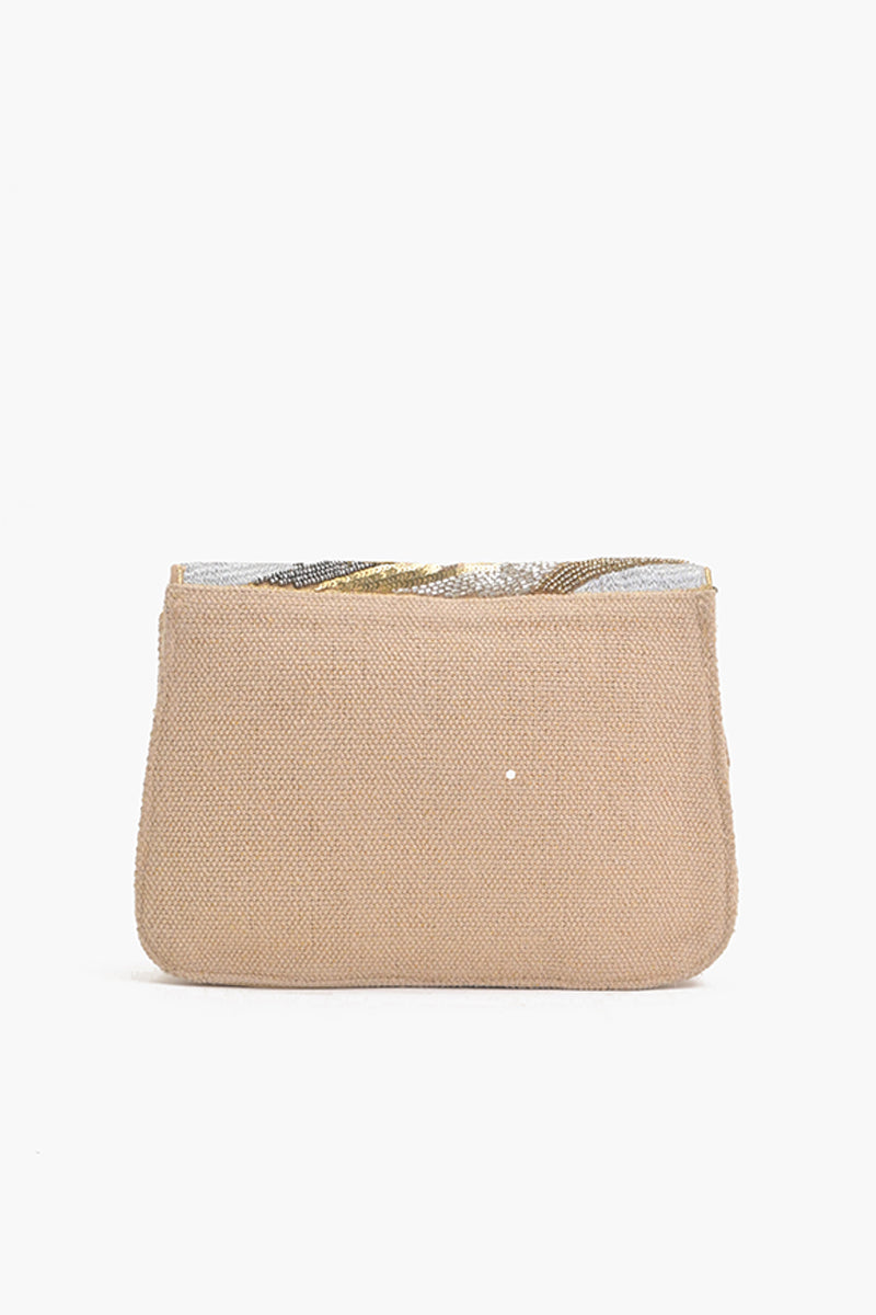 Desert Wave Handcrafted Clutch