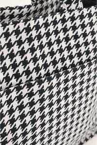 Houndstooth Chic Tote