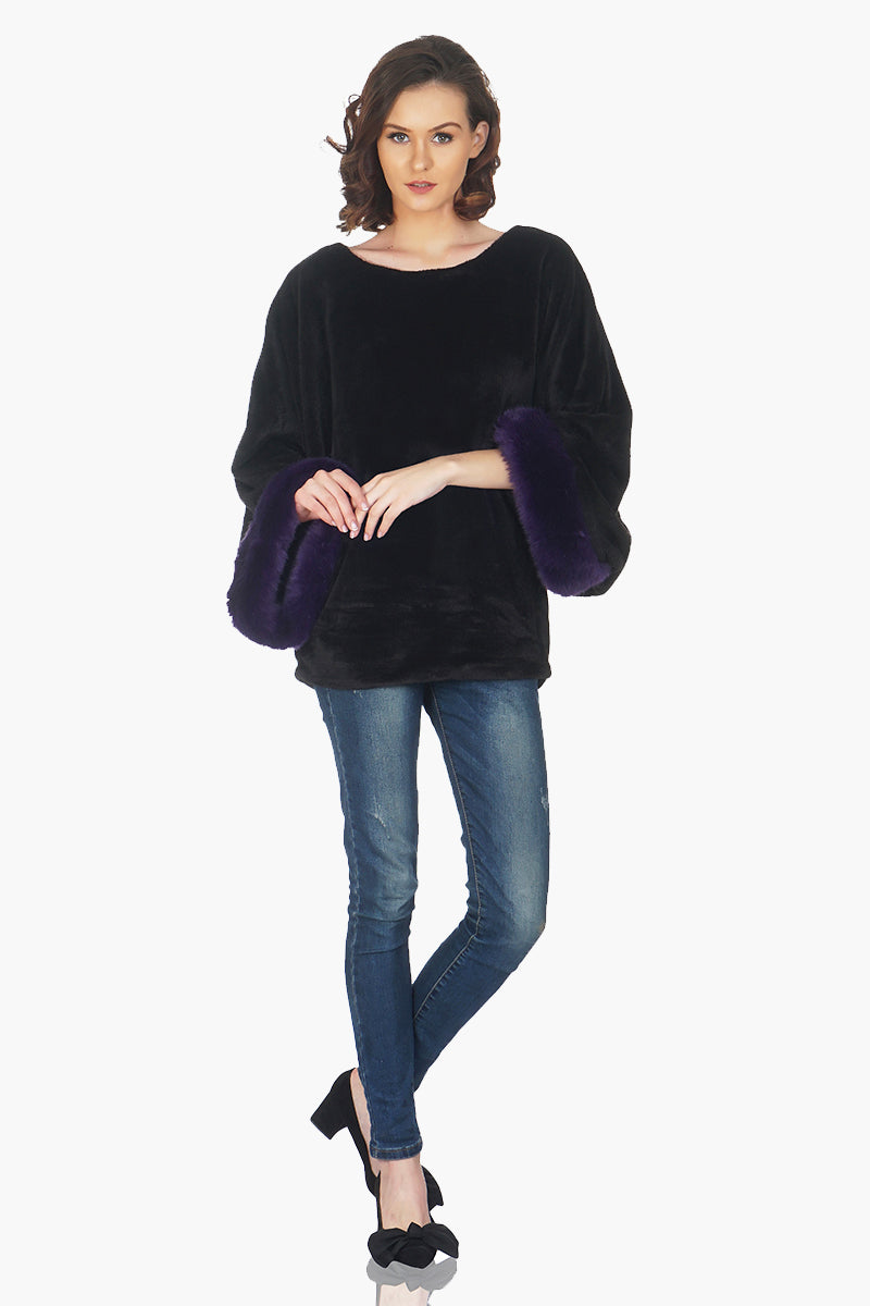 Purple Haze Oversized Sweater