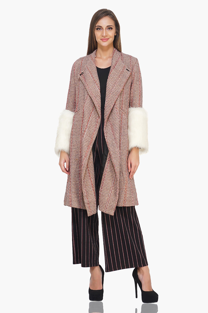 Blush Frost Overcoat