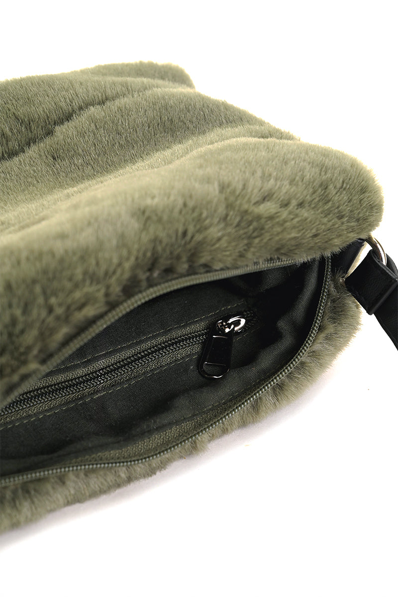 Olive Opulence  Mini Shoulder Bag