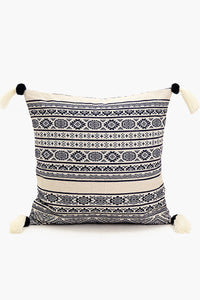 Indigo Ikat Cushion Cover