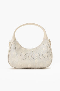 Moonlit Lace Handbag - Ivory