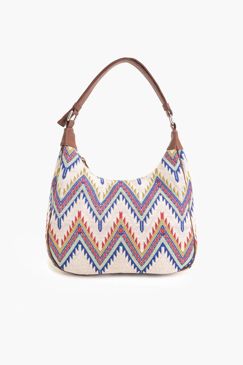 Zigzag Zest Shoulder Bag