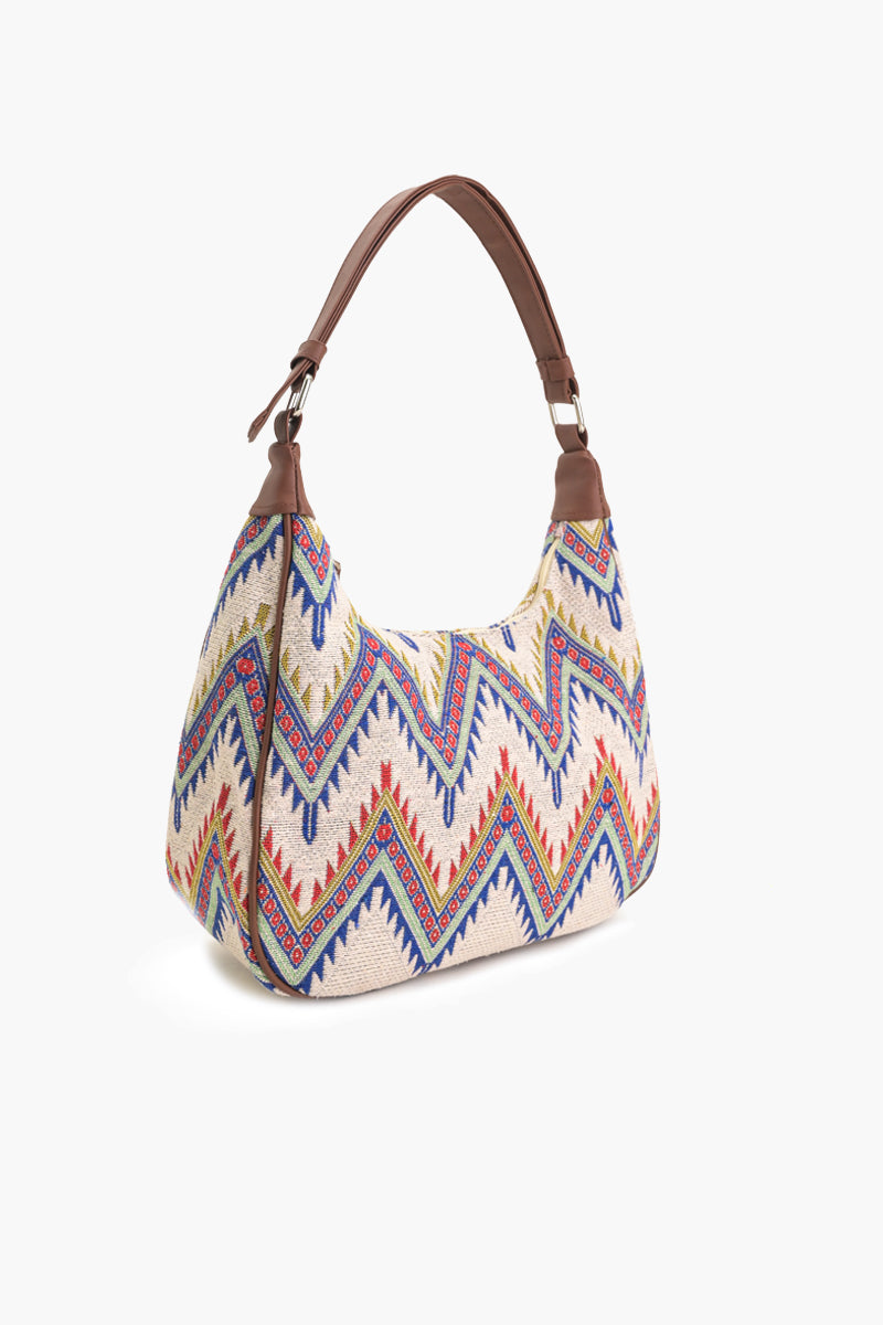 Zigzag Zest Shoulder Bag