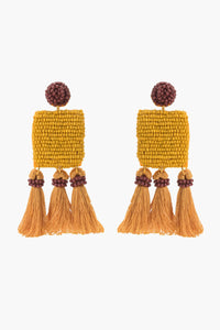 Sun Kissed Tassel Earrings