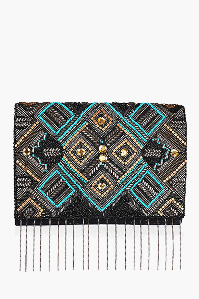 Mystique Hand Embellished Clutch