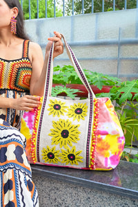 Sassy Sunflower Tote