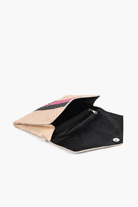 Rose Gold Envelope Clutch