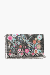 Dragonfly Charm Clutch