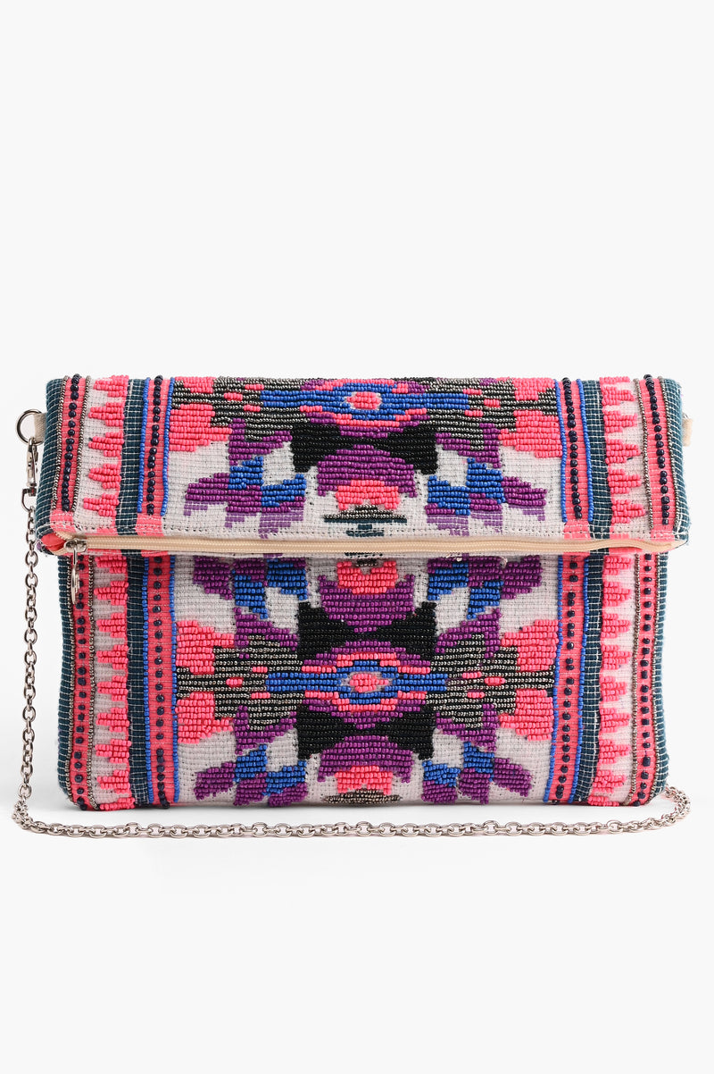 Peri Chic Artisan Clutch