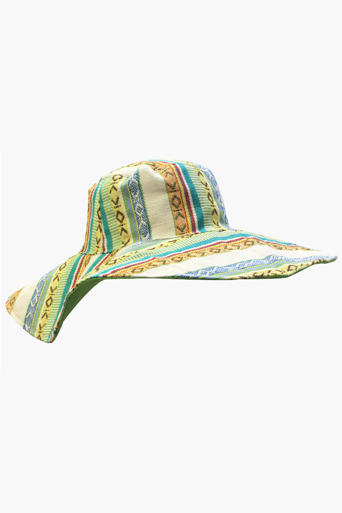 Artisan Stripe Sun Hat