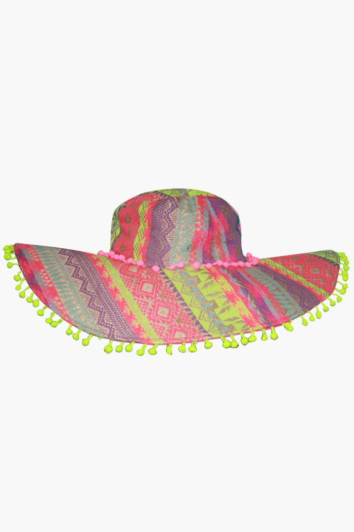 Neon Fiesta Sun Hat