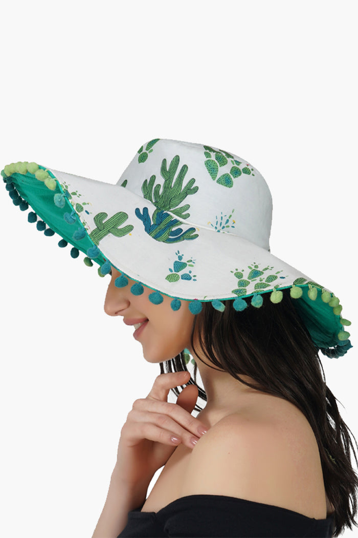 Cactus Bloom Sun Hat