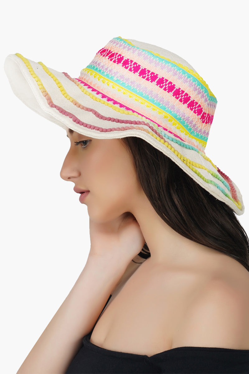 The Rainbow Riviera Hat