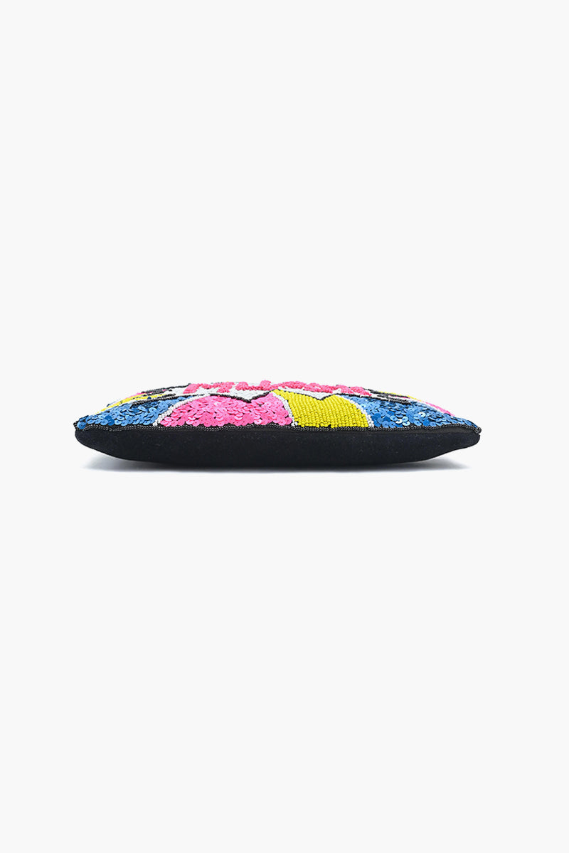 MUAH Embellished Colorful Sling Bag