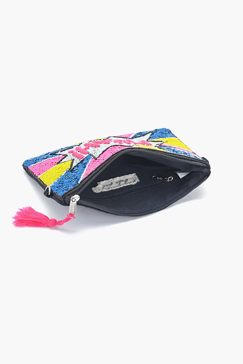 MUAH Embellished Colorful Sling Bag